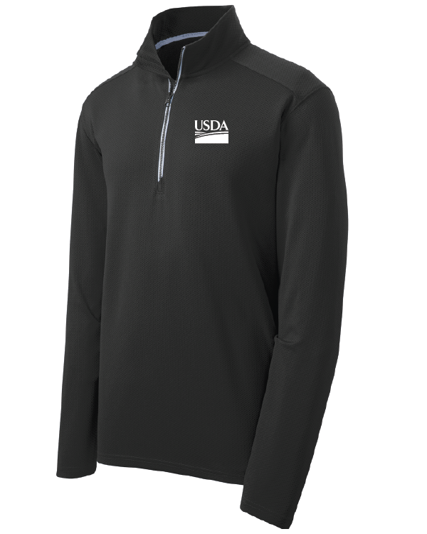 USDA Textured 1/4 Zip