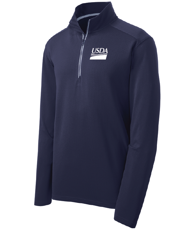 USDA Textured 1/4 Zip