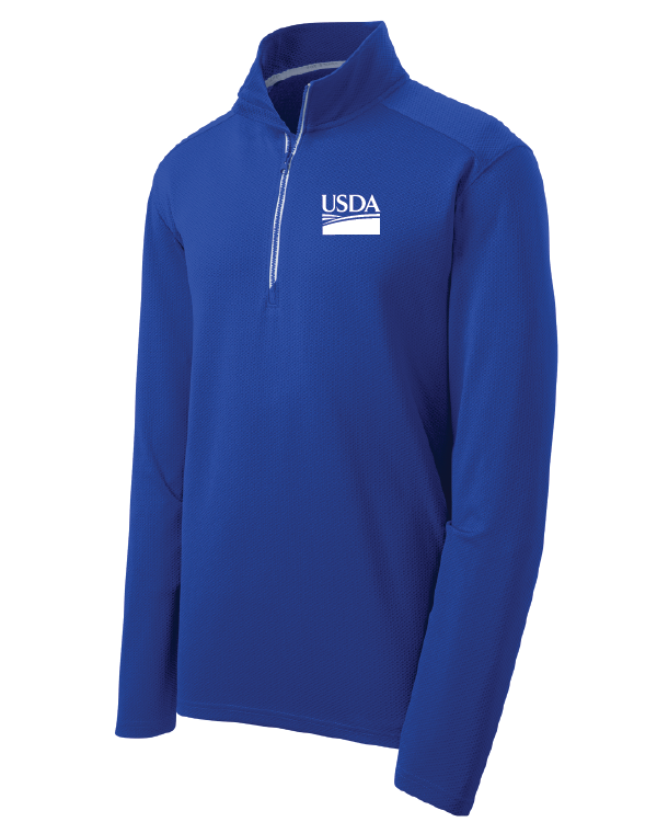 USDA Textured 1/4 Zip