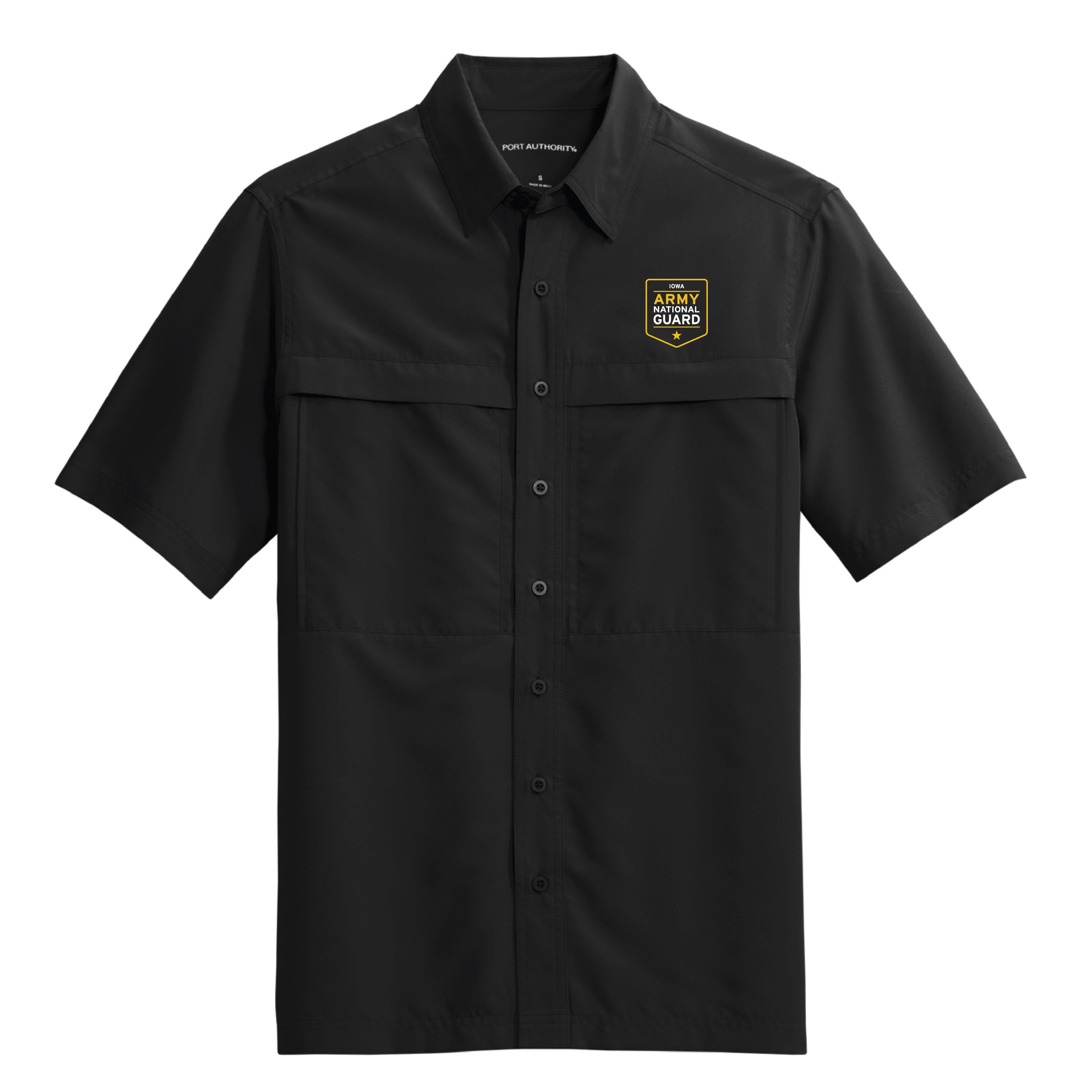 National Guard 2022 Button-Down T-Shirt