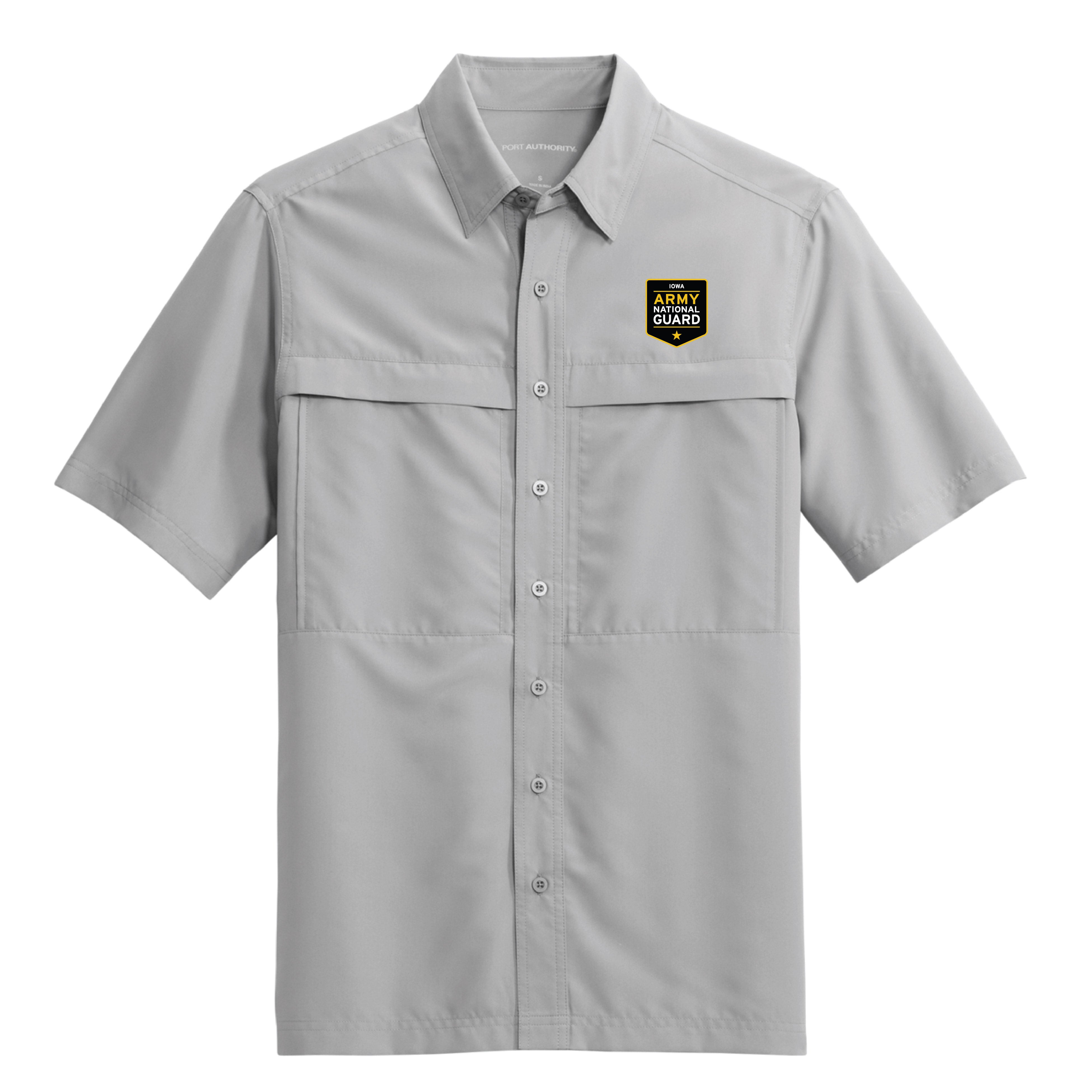 National Guard 2022 Button-Down T-Shirt