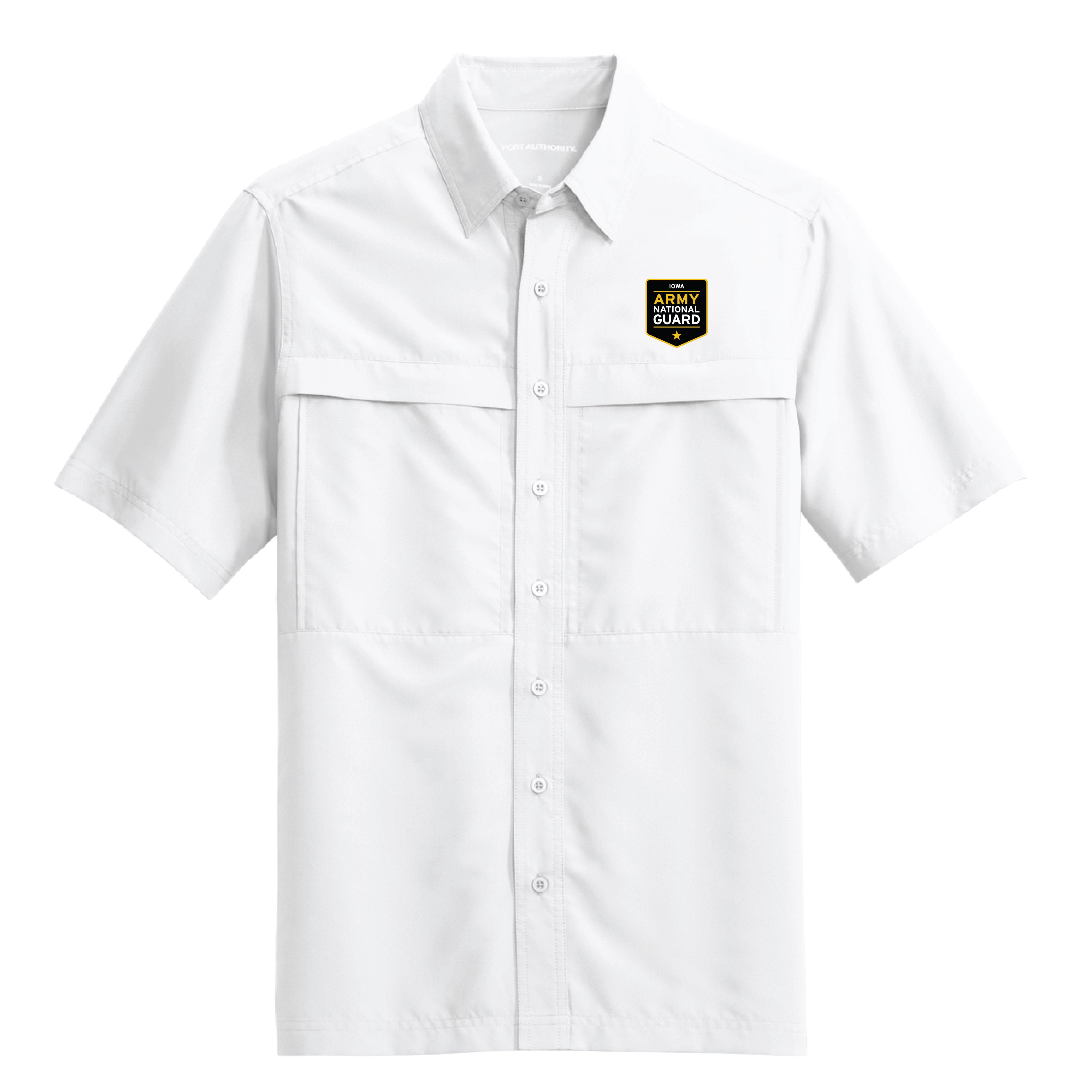National Guard 2022 Button-Down T-Shirt