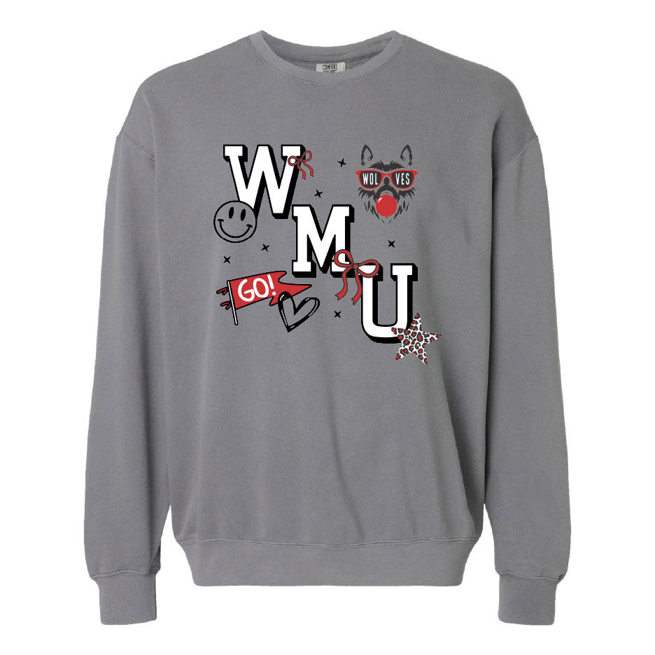WMU BRP 2026 Comfort Color Crew Sweatshirt