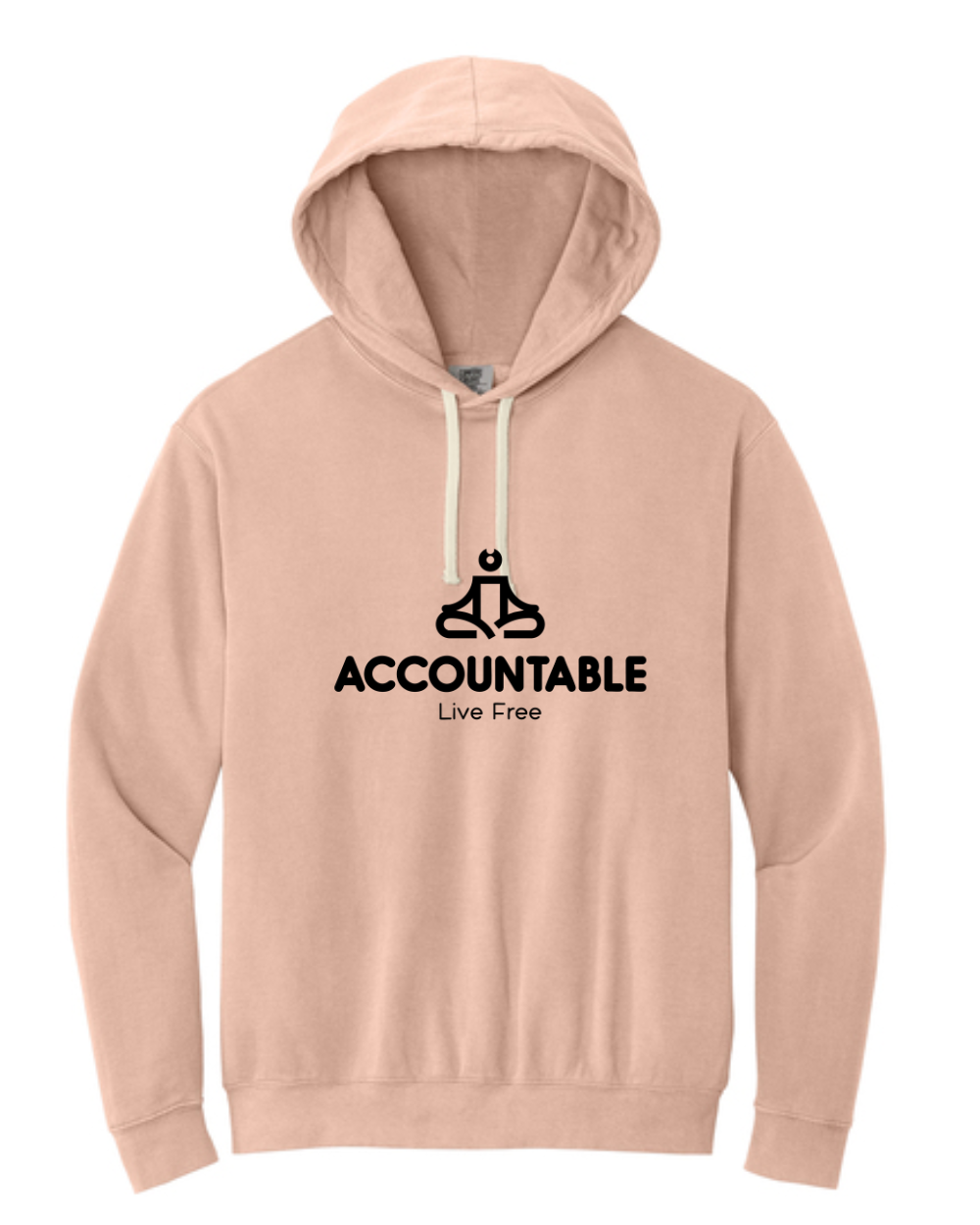 Live Free Comfort Color Hoodie