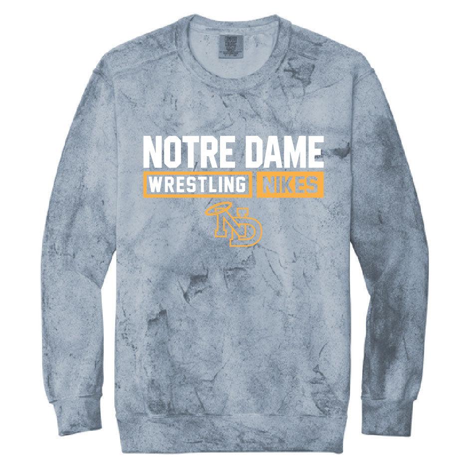 Nikes Wrestling 2026 Colorblast Crew Sweatshirt