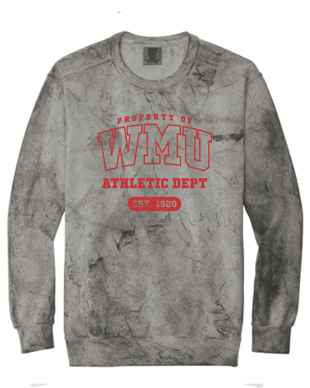 WMU Athletic Dept. Colorblast Crew Sweatshirt