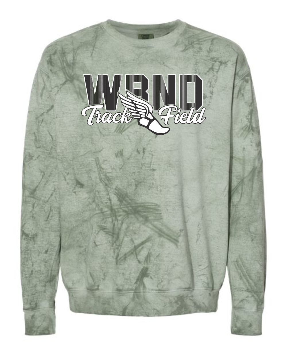 WBND Track 2025 Colorblast Crew Sweatshirt