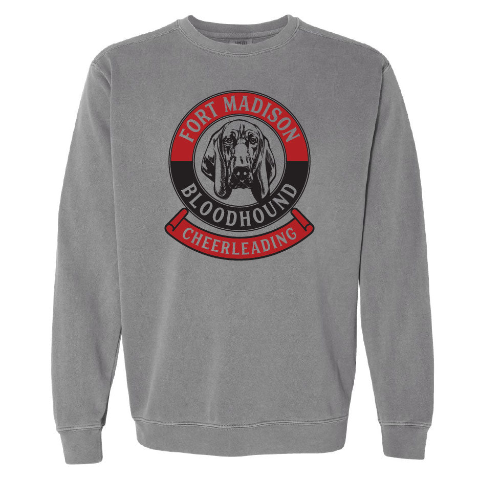 FM Cheer 2026 Comfort Color Crew Sweatshirt