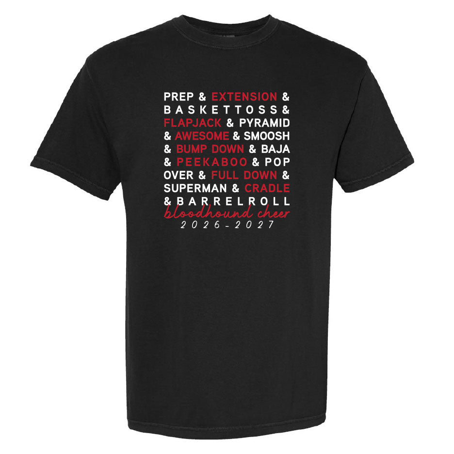 FM Cheer 2026 Comfort Color T-Shirt