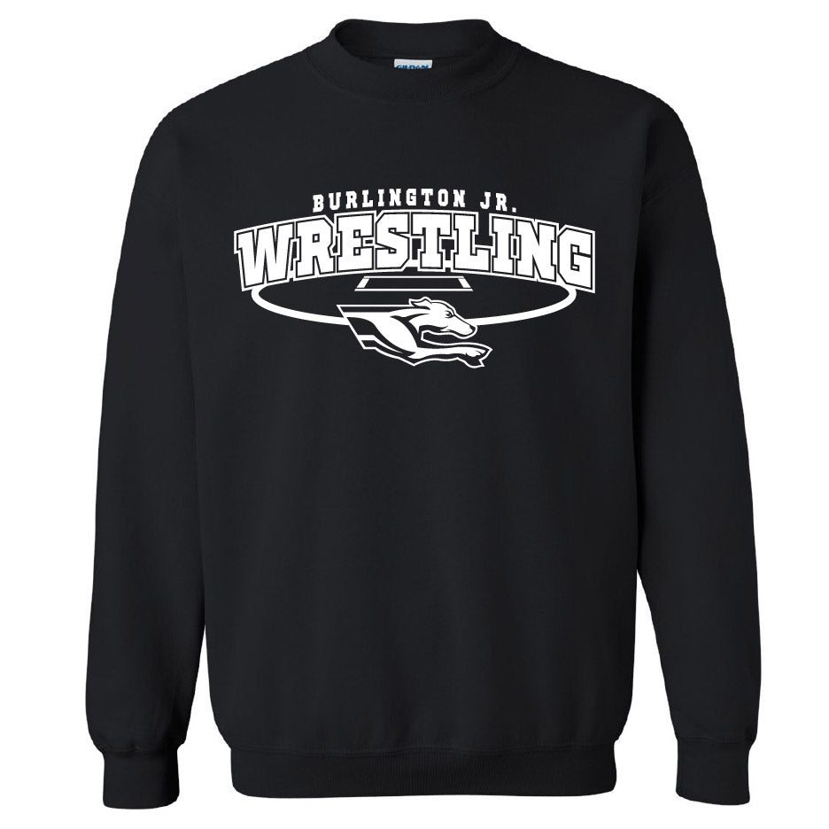Burlington Jr. Wrestling Crew Sweatshirt