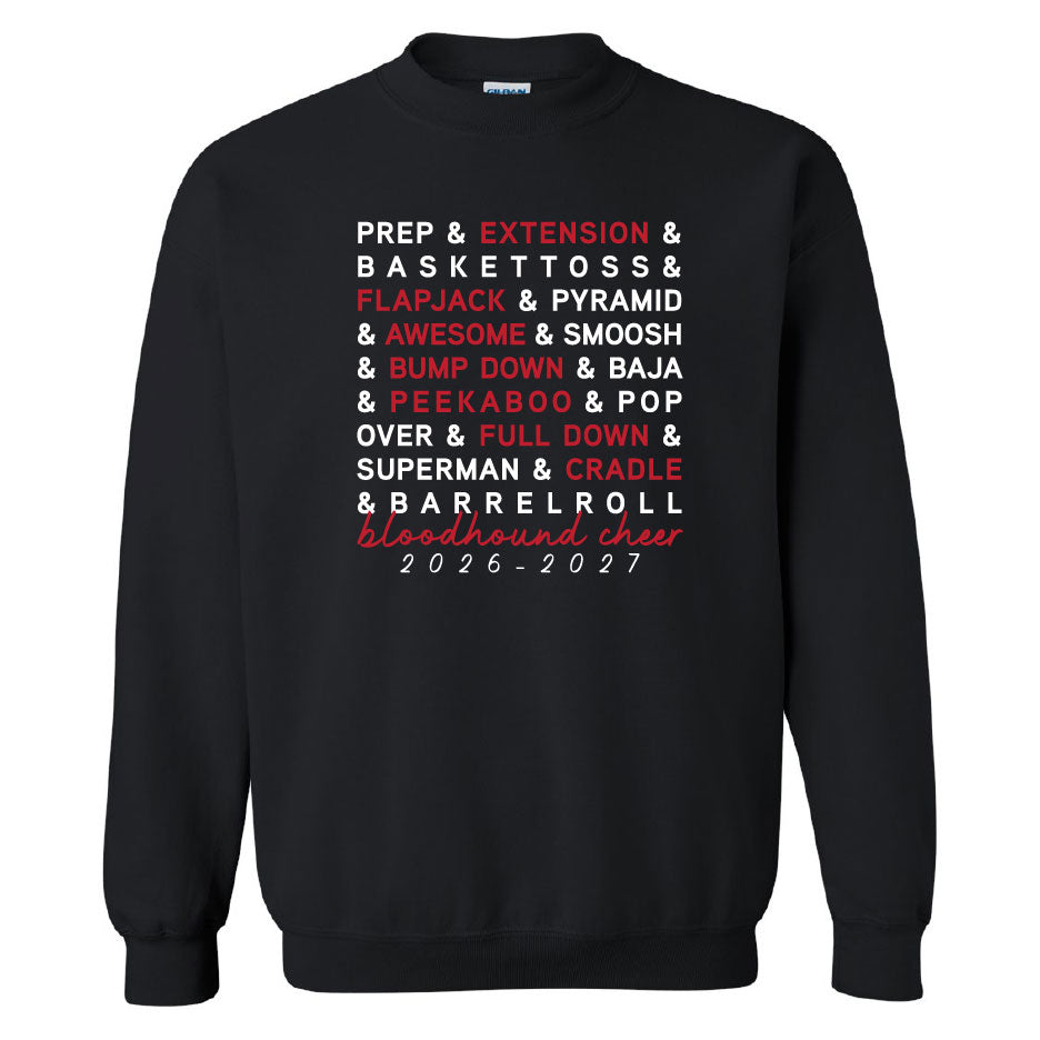 FM Cheer 2026 Crewneck Sweatshirt