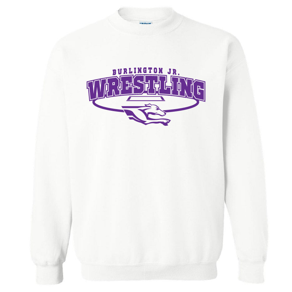 Burlington Jr. Wrestling Crew Sweatshirt