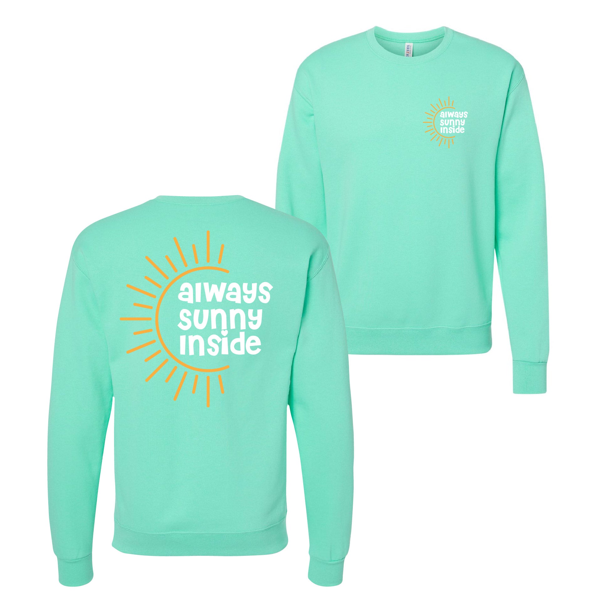Always Sunny inside Crew Sweatshirt