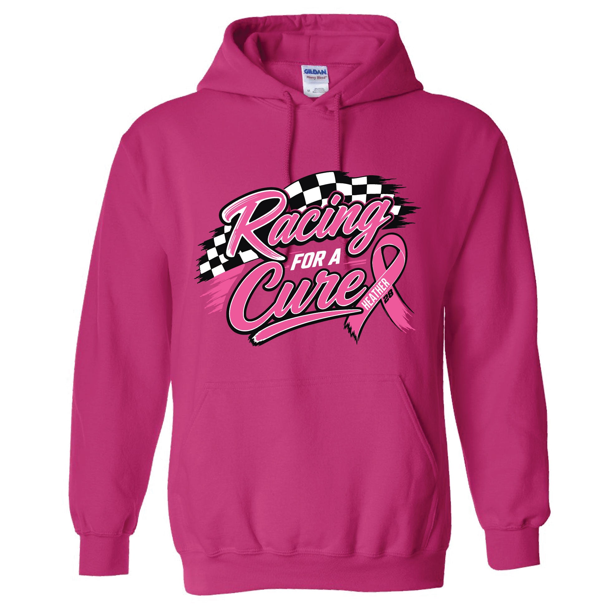 Racing for a Cure Hoodie