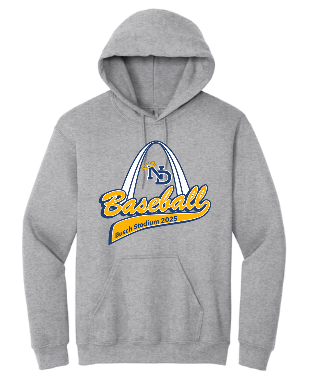 ND STL Baseball Hoodie