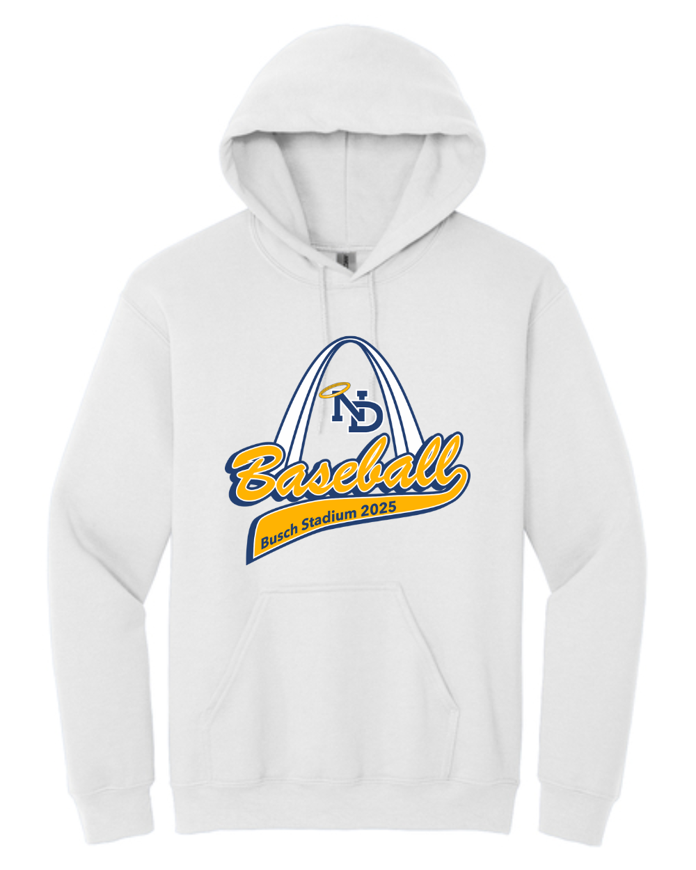 ND STL Baseball Hoodie
