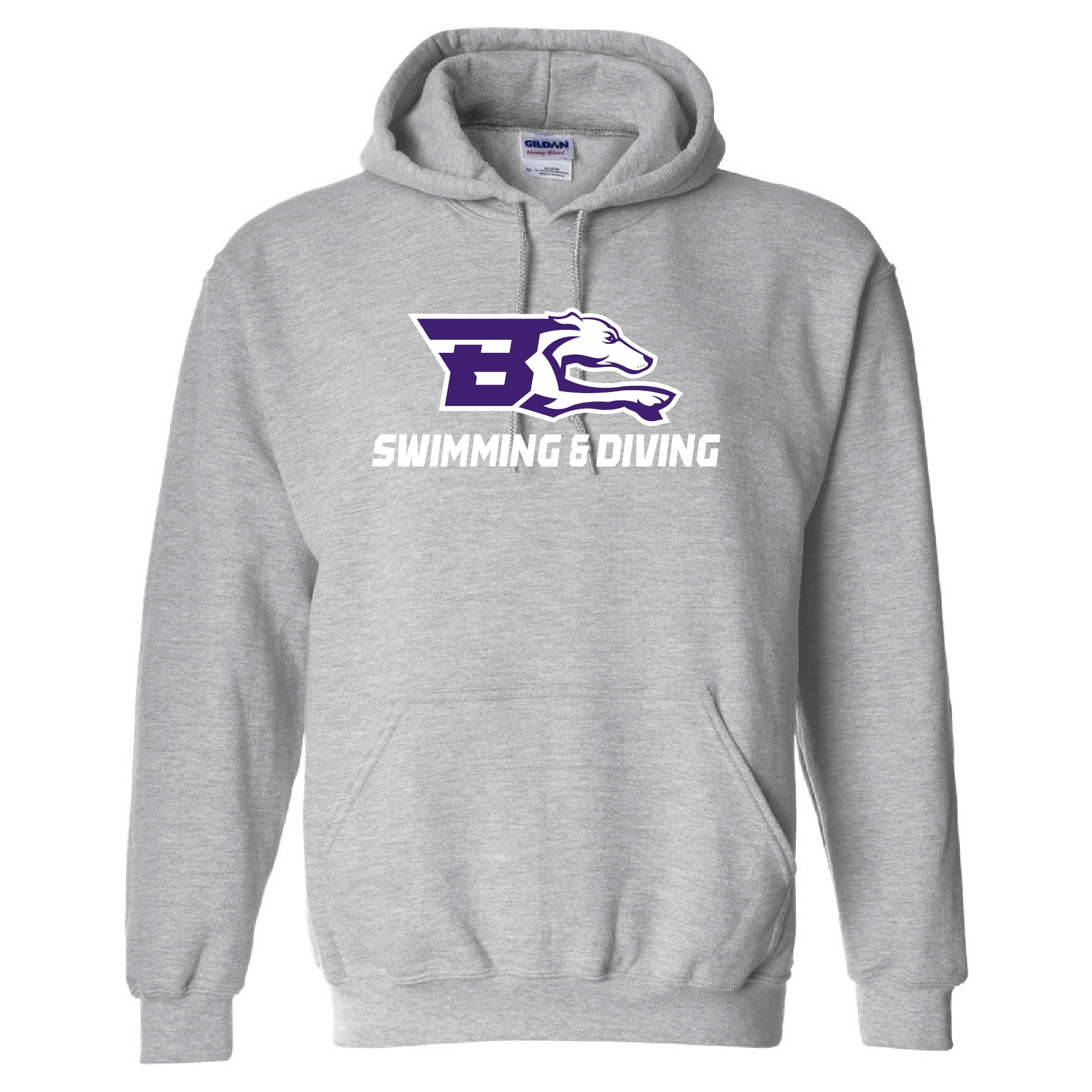 BHS Swim 2026 Hooded Sweatshirt