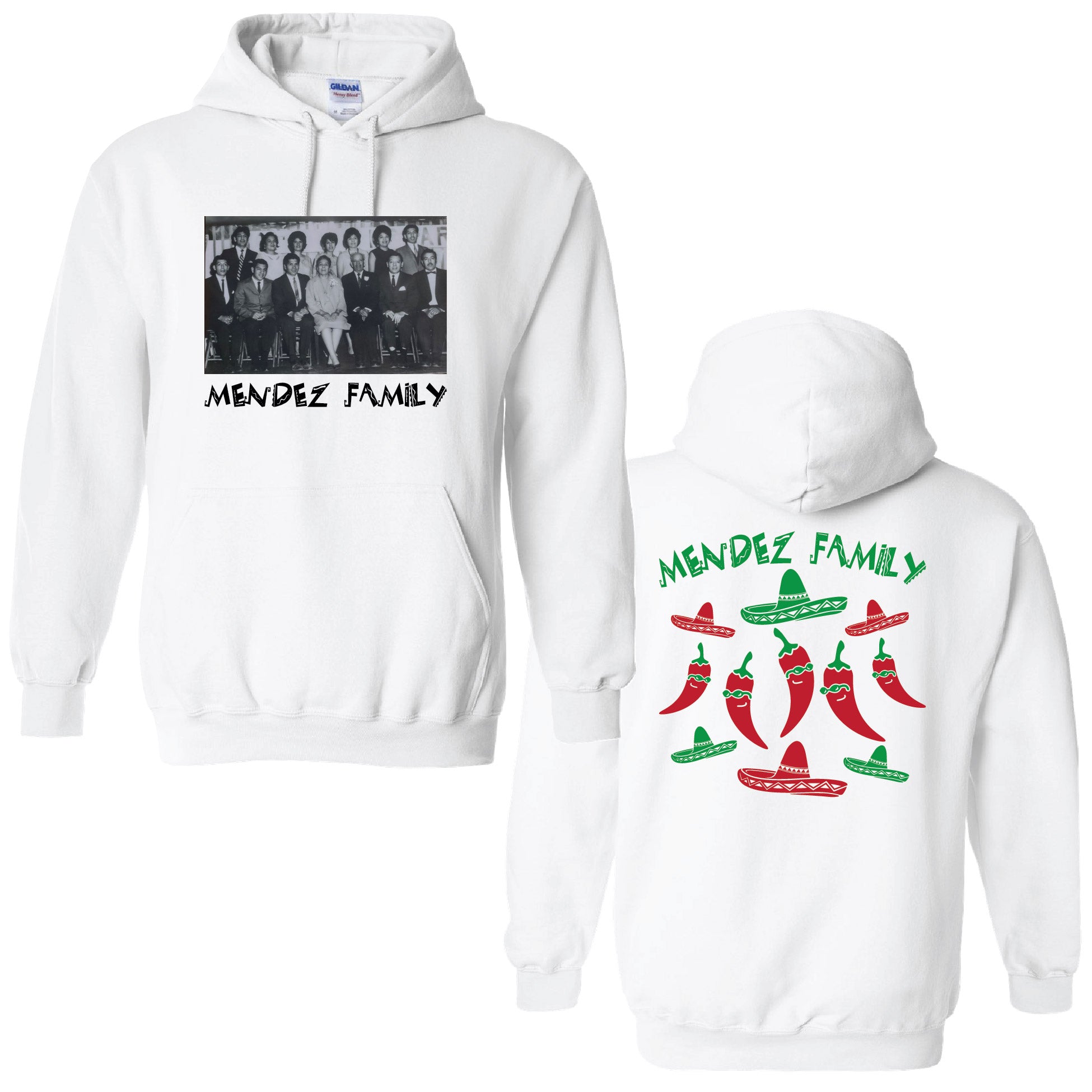 Mendez Family Hooded Sweatshirt