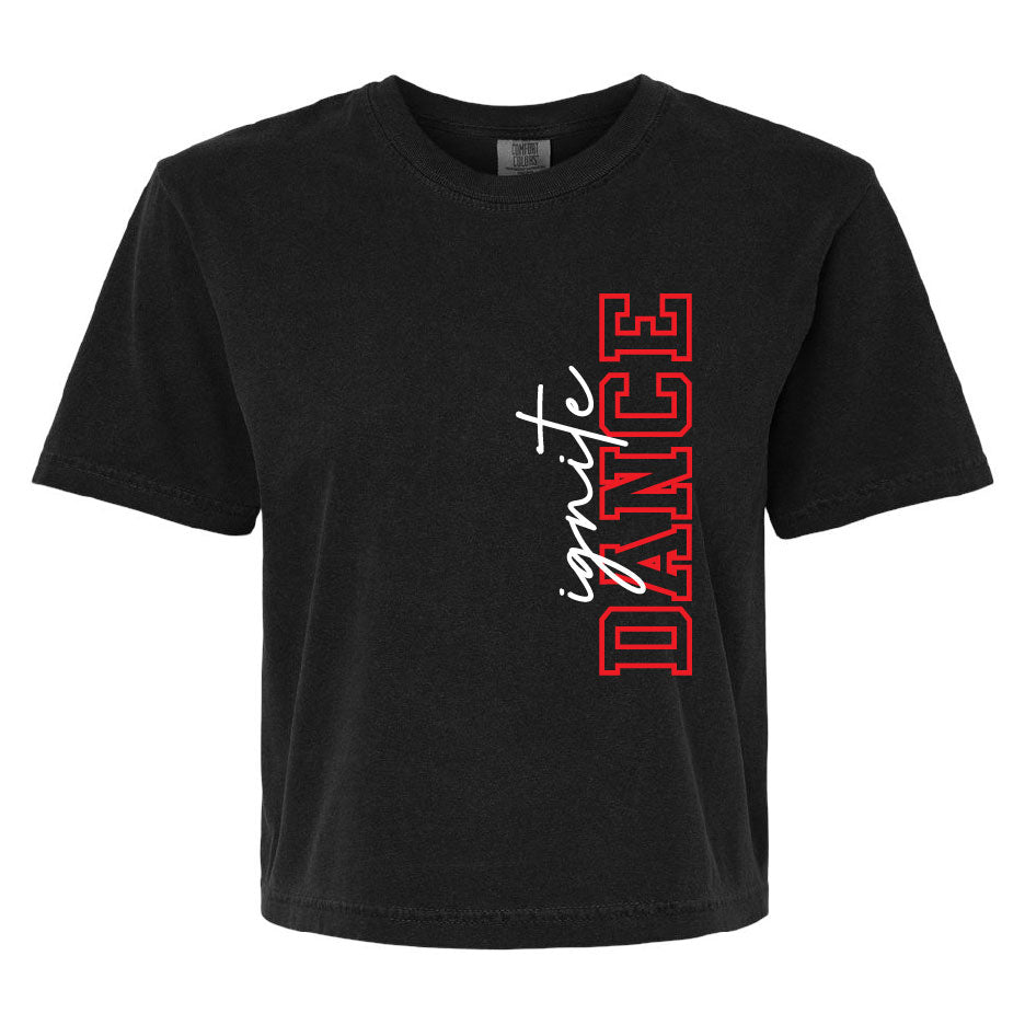 Ignite 2026 Comfort Color Crop Tee