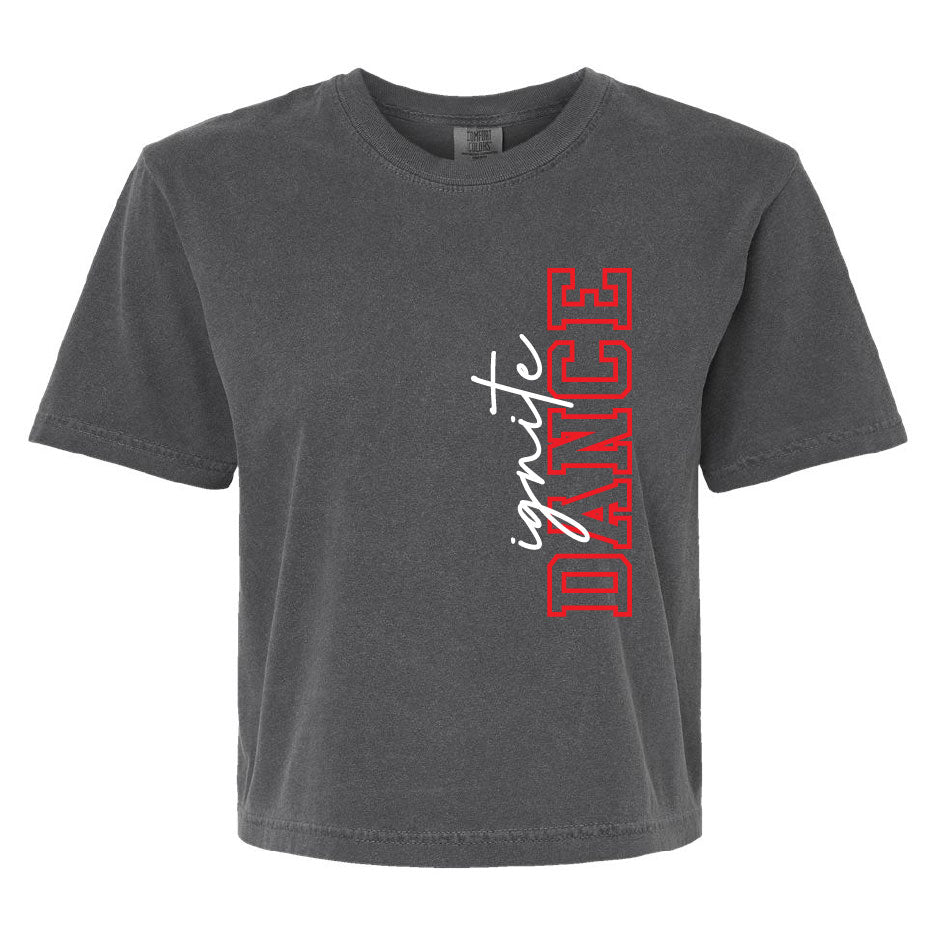 Ignite 2026 Comfort Color Crop Tee