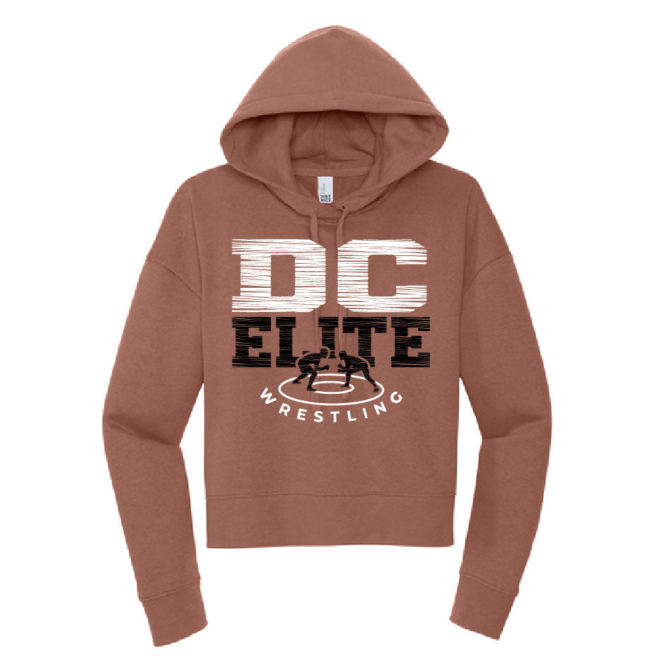 DC Elite Wrestling 2026 Ladies Crop Hoodie