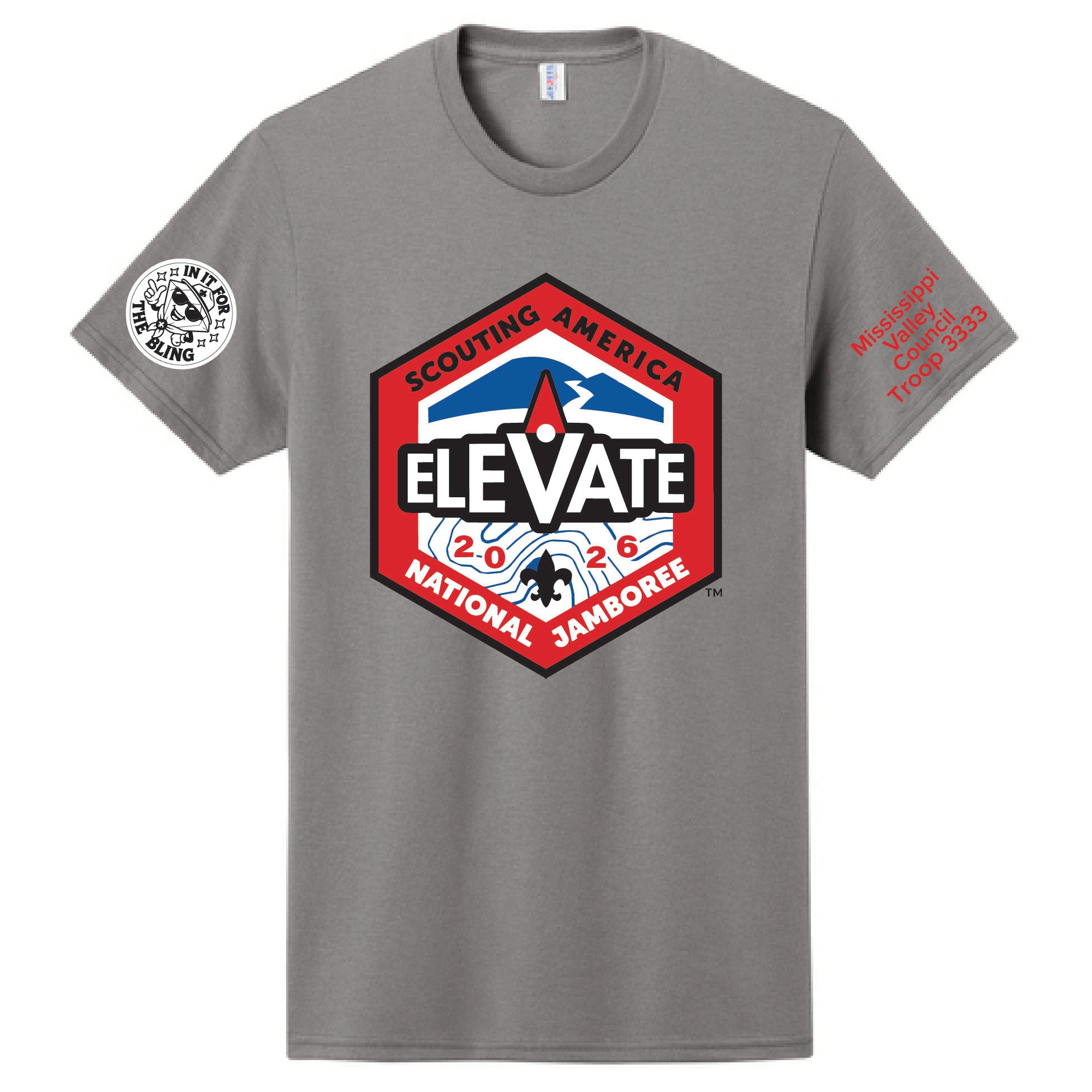 MVCC Troop 3333 BLING T-Shirt