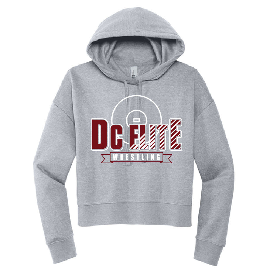 DC Elite Wrestling 2026 Ladies Crop Hoodie