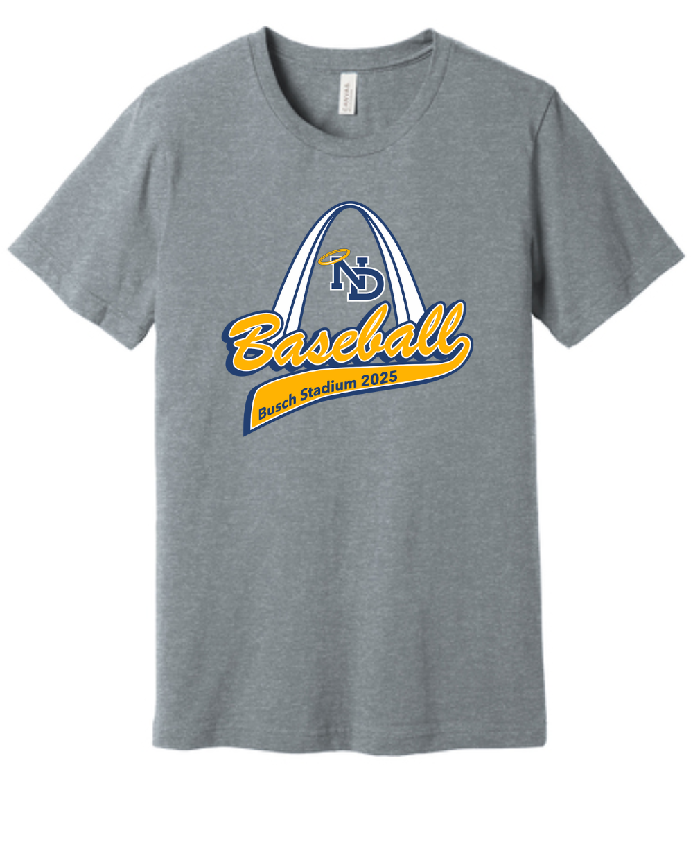 ND STL Baseball Softstyle T-Shirt