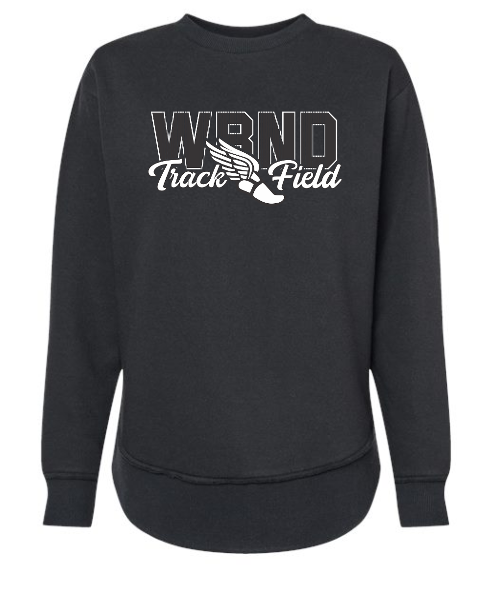 WBND Track 2025 Ladies Crew Sweatshirt