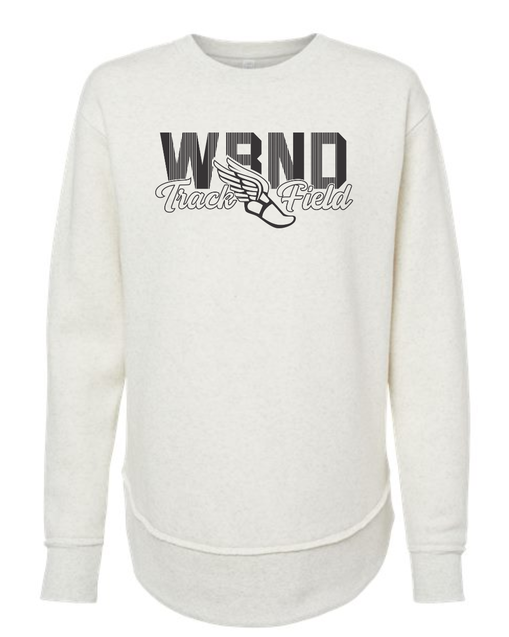 WBND Track 2025 Ladies Crew Sweatshirt