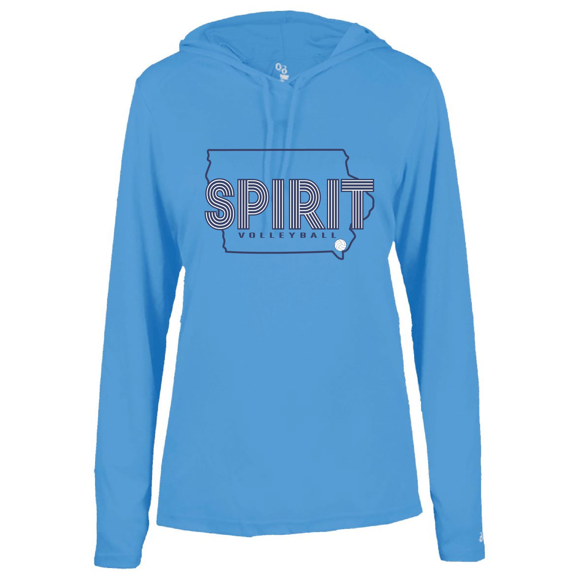 Spirit VB 2026 Ladies Lightweight Dryfit Hoodie