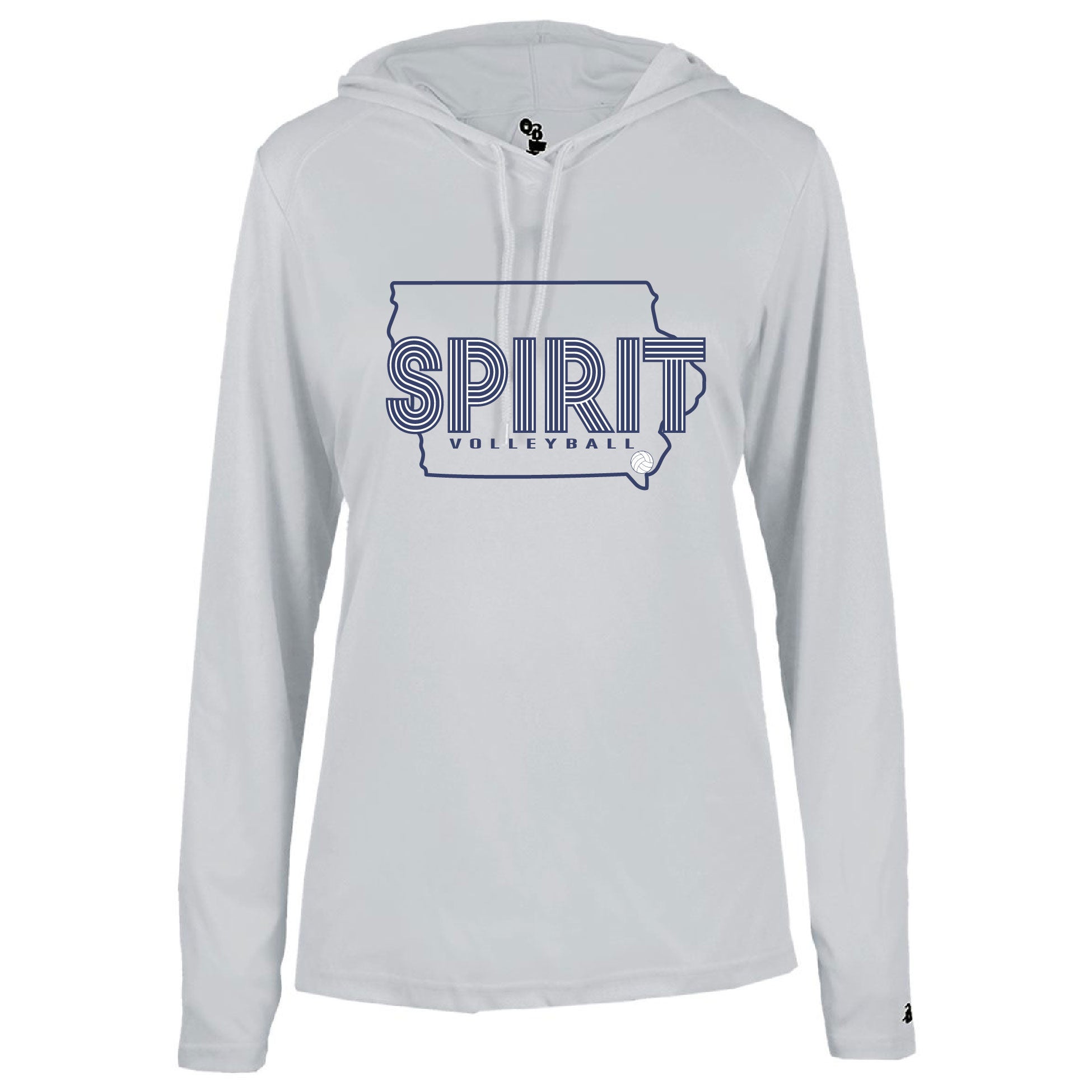 Spirit VB 2026 Ladies Lightweight Dryfit Hoodie
