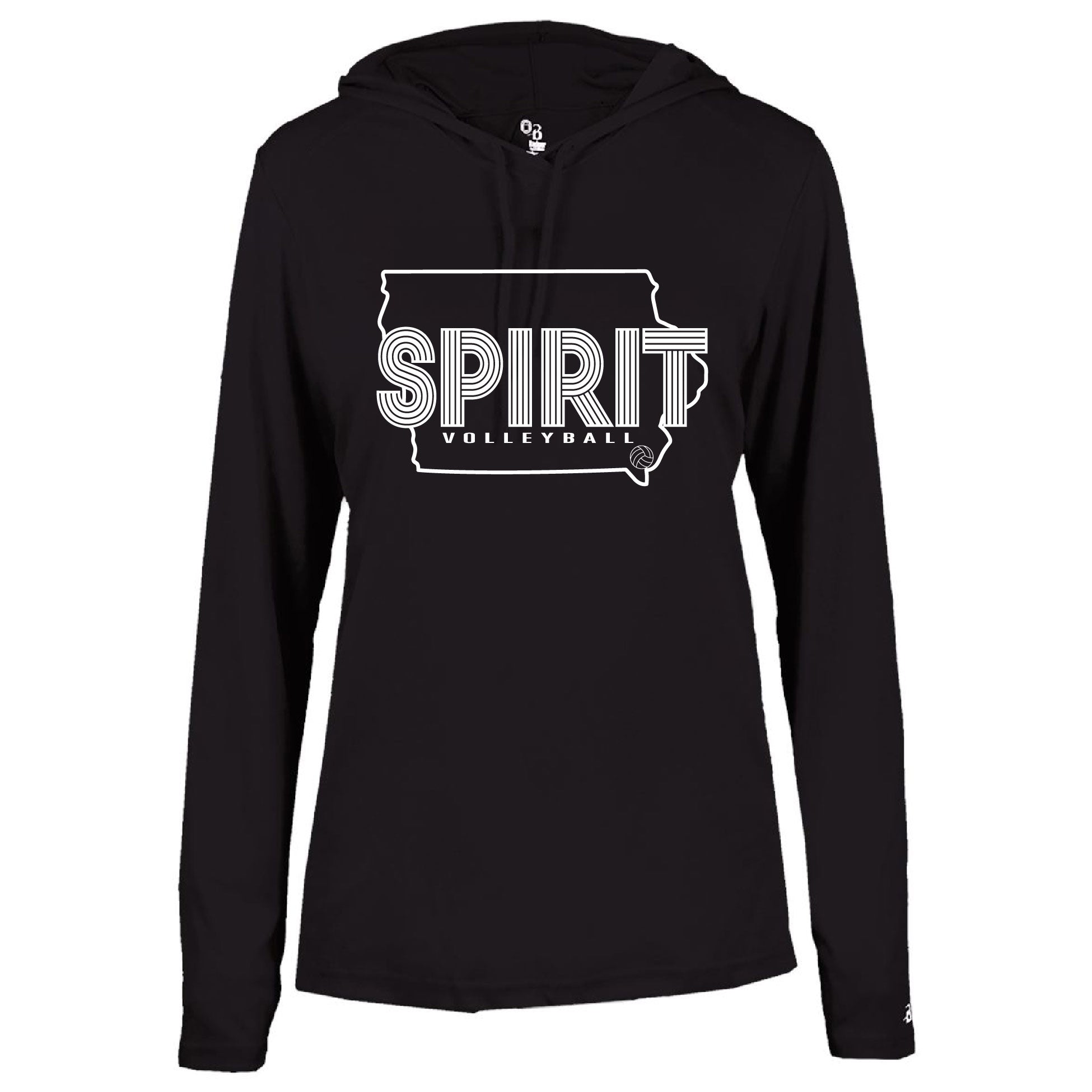 Spirit VB 2026 Ladies Lightweight Dryfit Hoodie