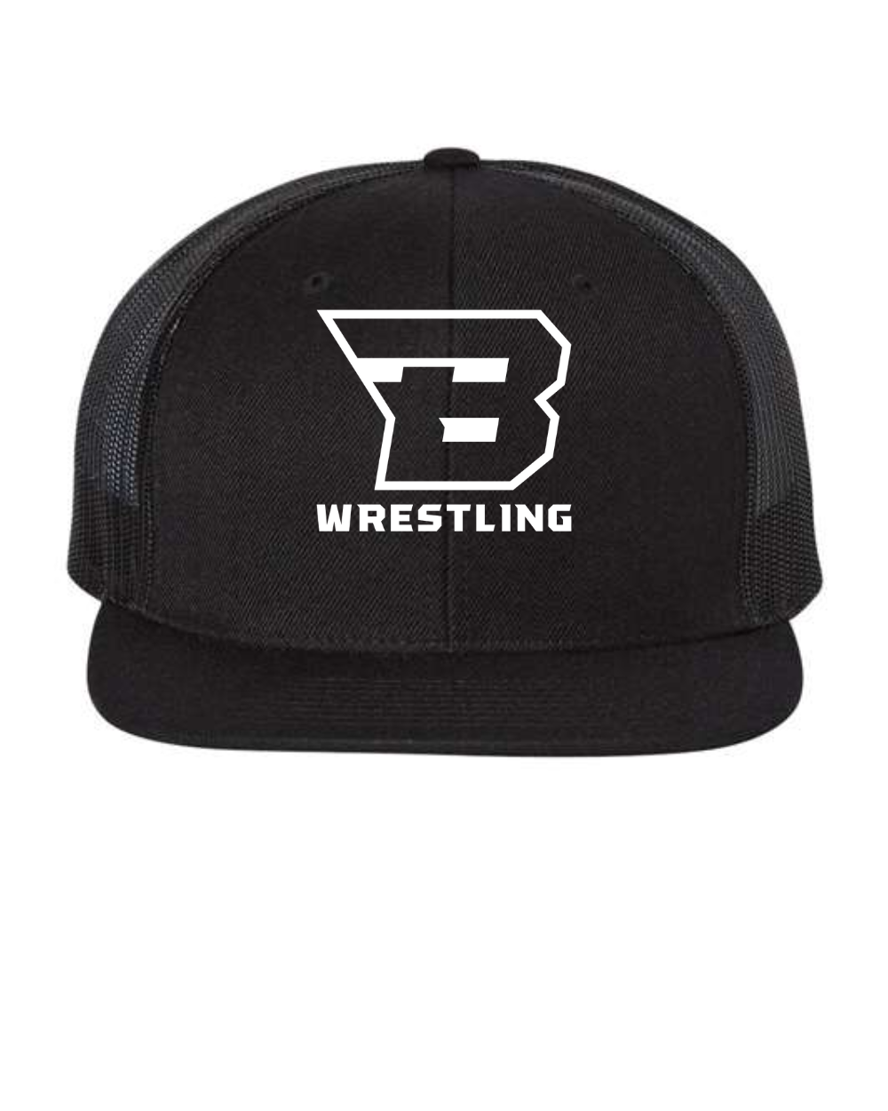 BHS BW 2025 Richardson Flat Bill Hat