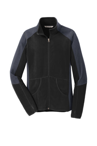 F&M Bank & Trust Ladies Colorblock Microfleece Jacket