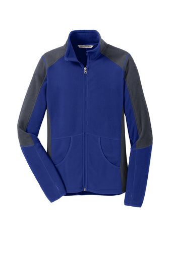 F&M Bank & Trust Ladies Colorblock Microfleece Jacket