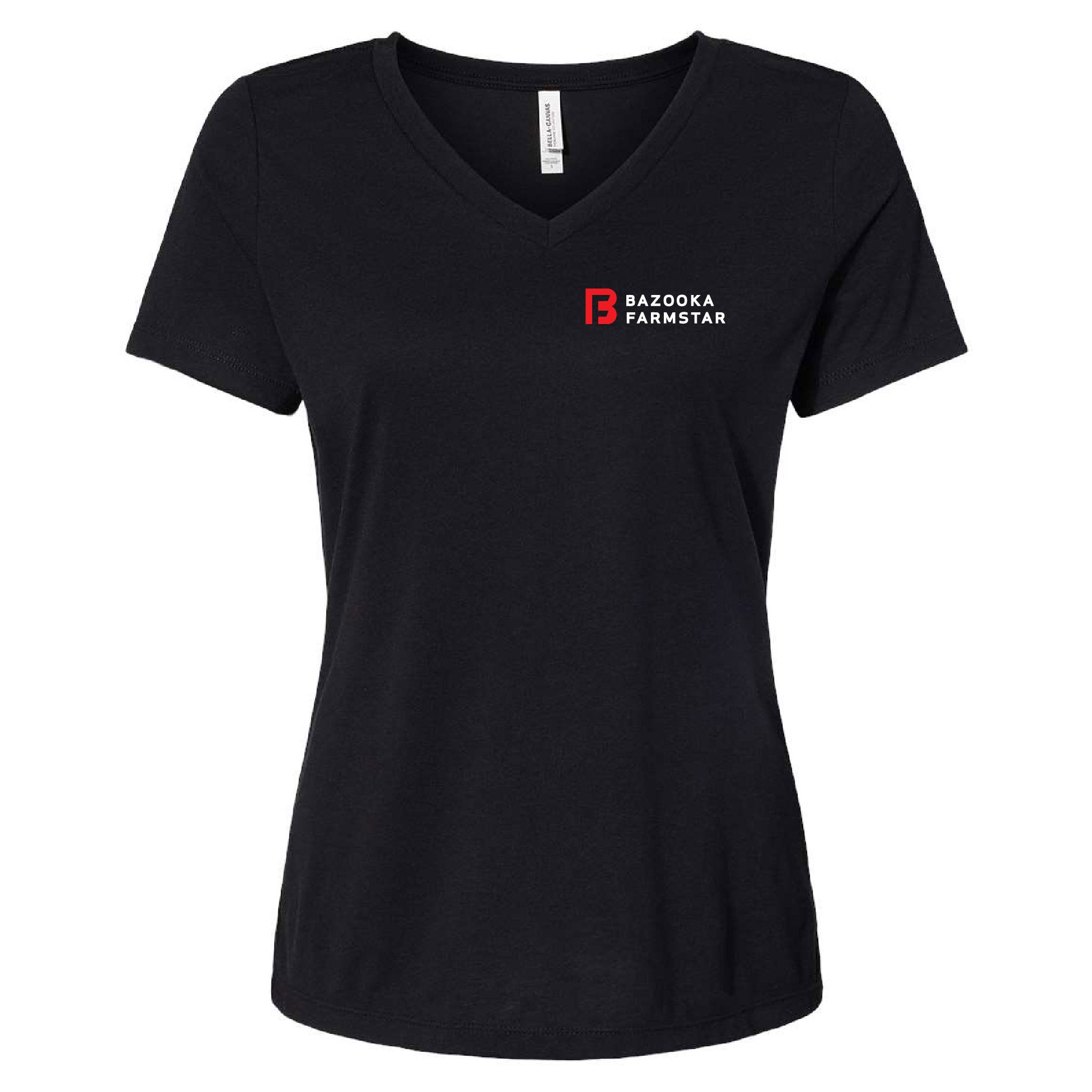 Bazooka Farmstar Women's Relaxed Triblend V-Neck T-Shirt