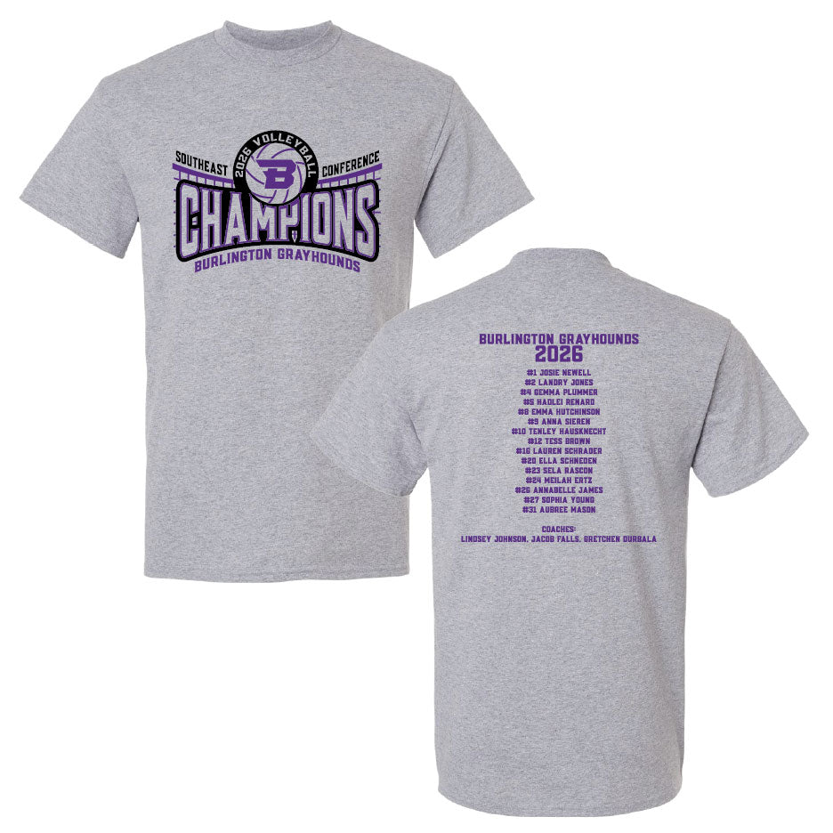 BHS VB Conf Champs 2026 T-Shirt