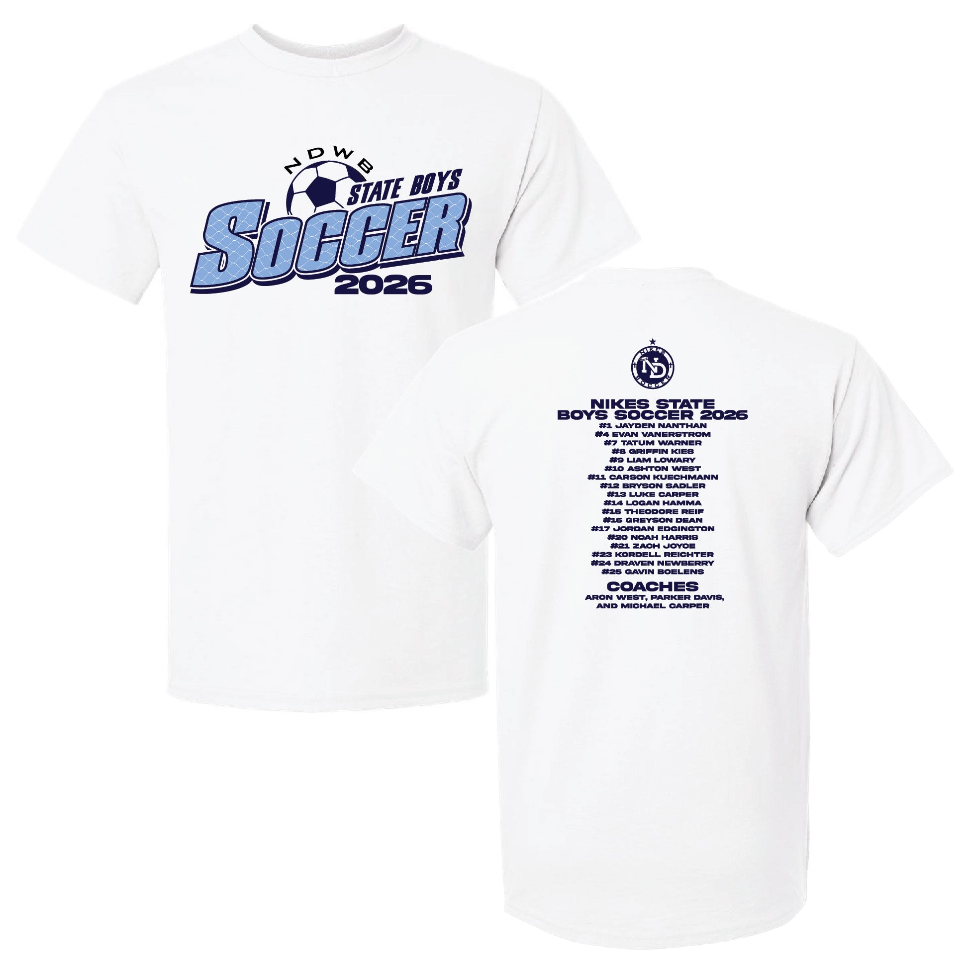 Nikes State Soccer 2026 T-Shirt