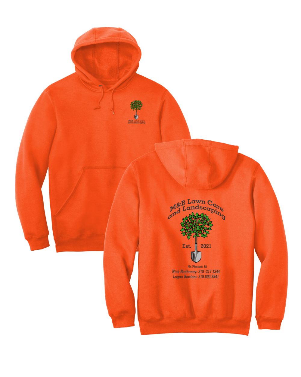 M&B Lawncare & Landscape Carhartt Hoodie