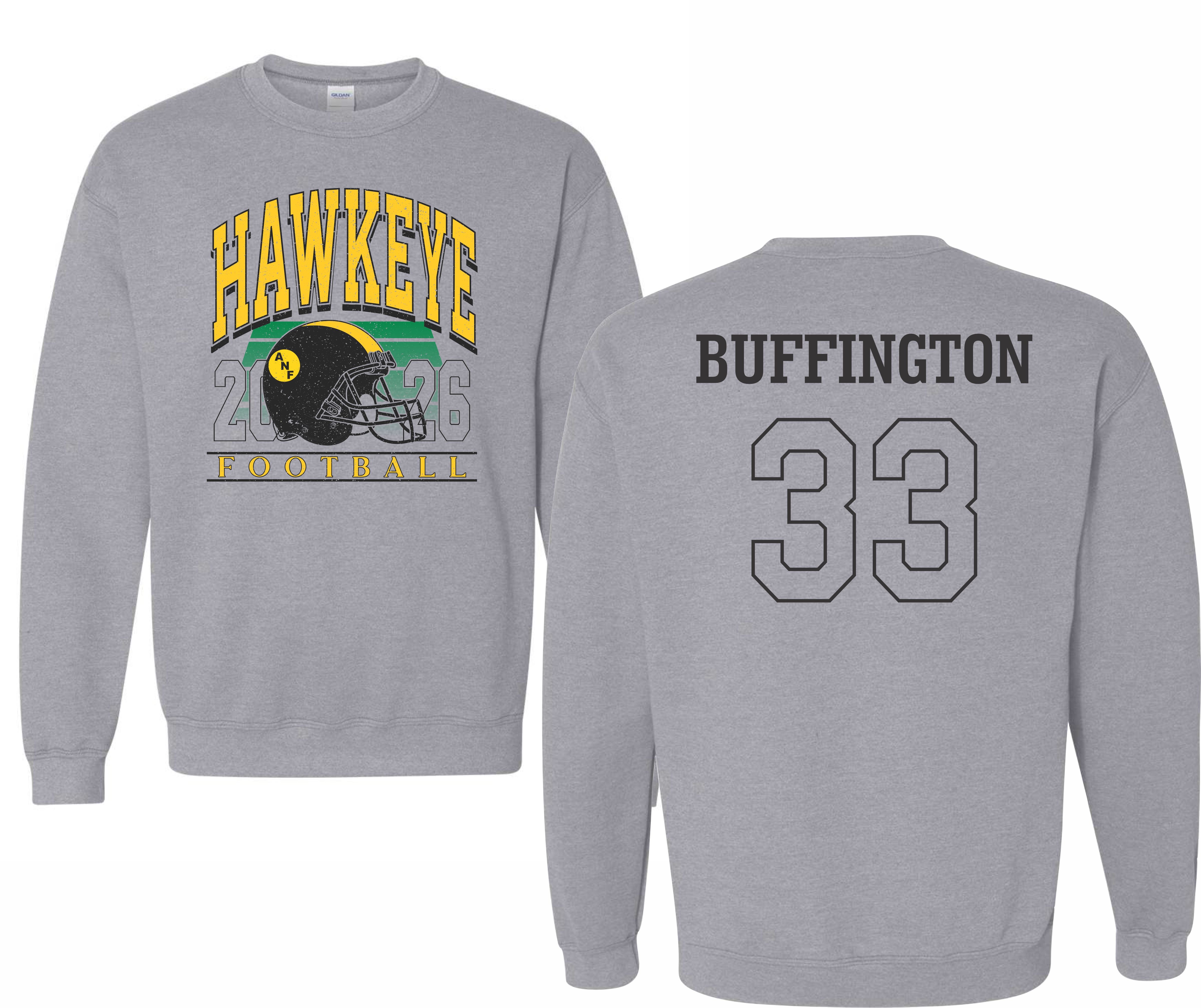 Buff 33 2026 Crew Sweatshirt