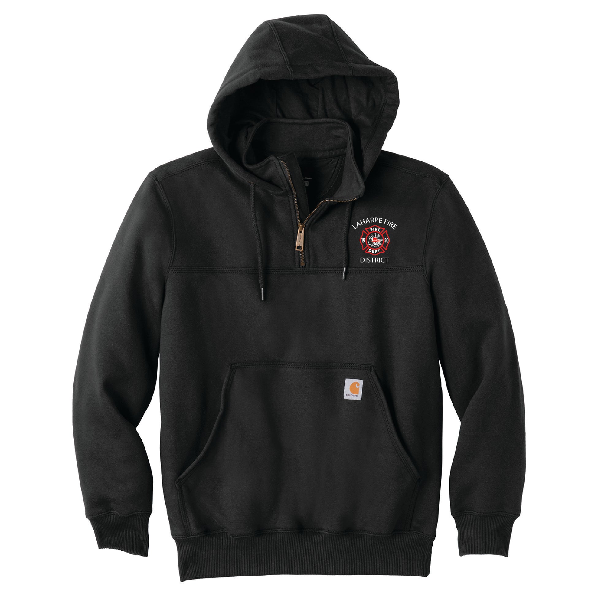 LaHarpe FD Carhartt 1/4 Zip Rain Defender