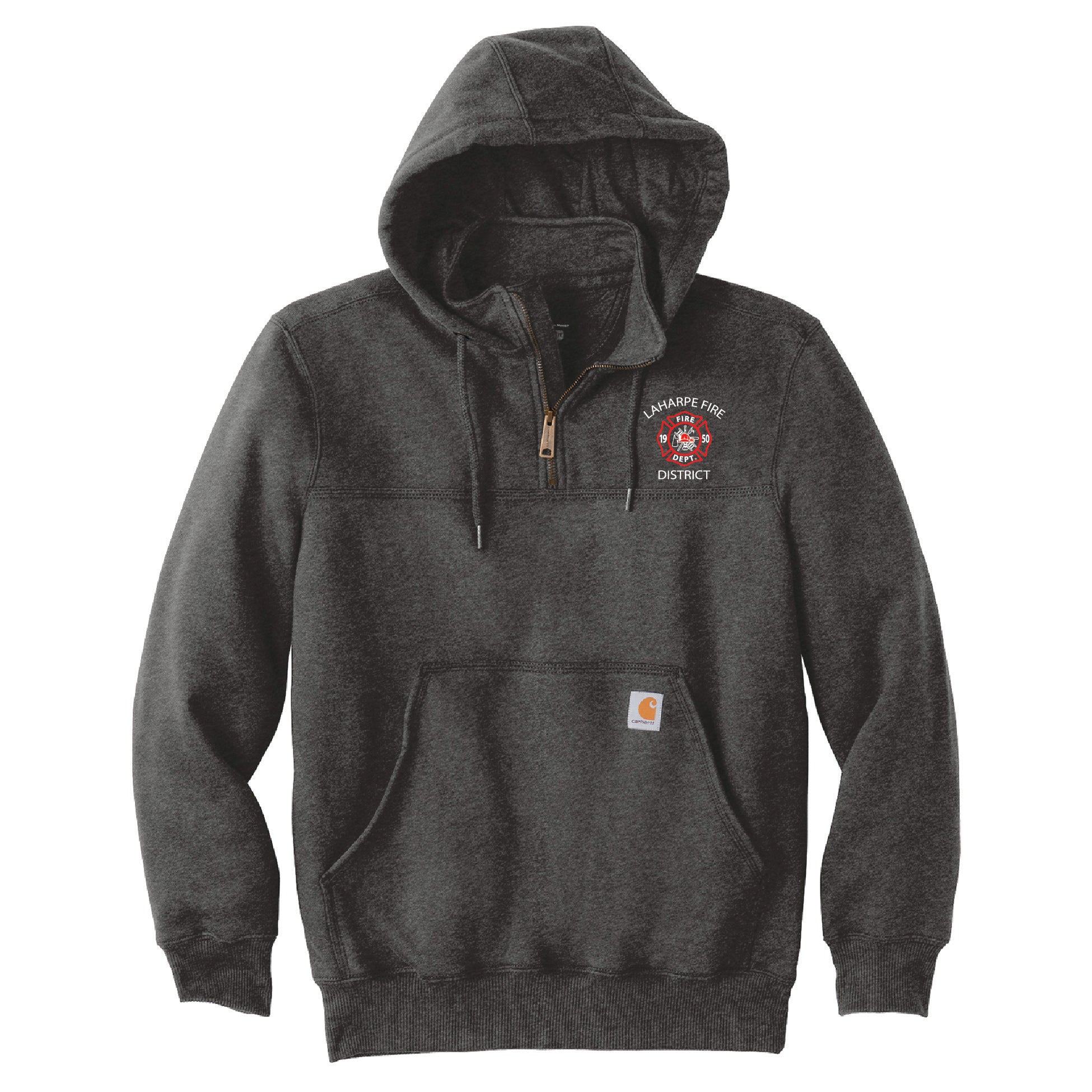 LaHarpe FD Carhartt 1/4 Zip Rain Defender