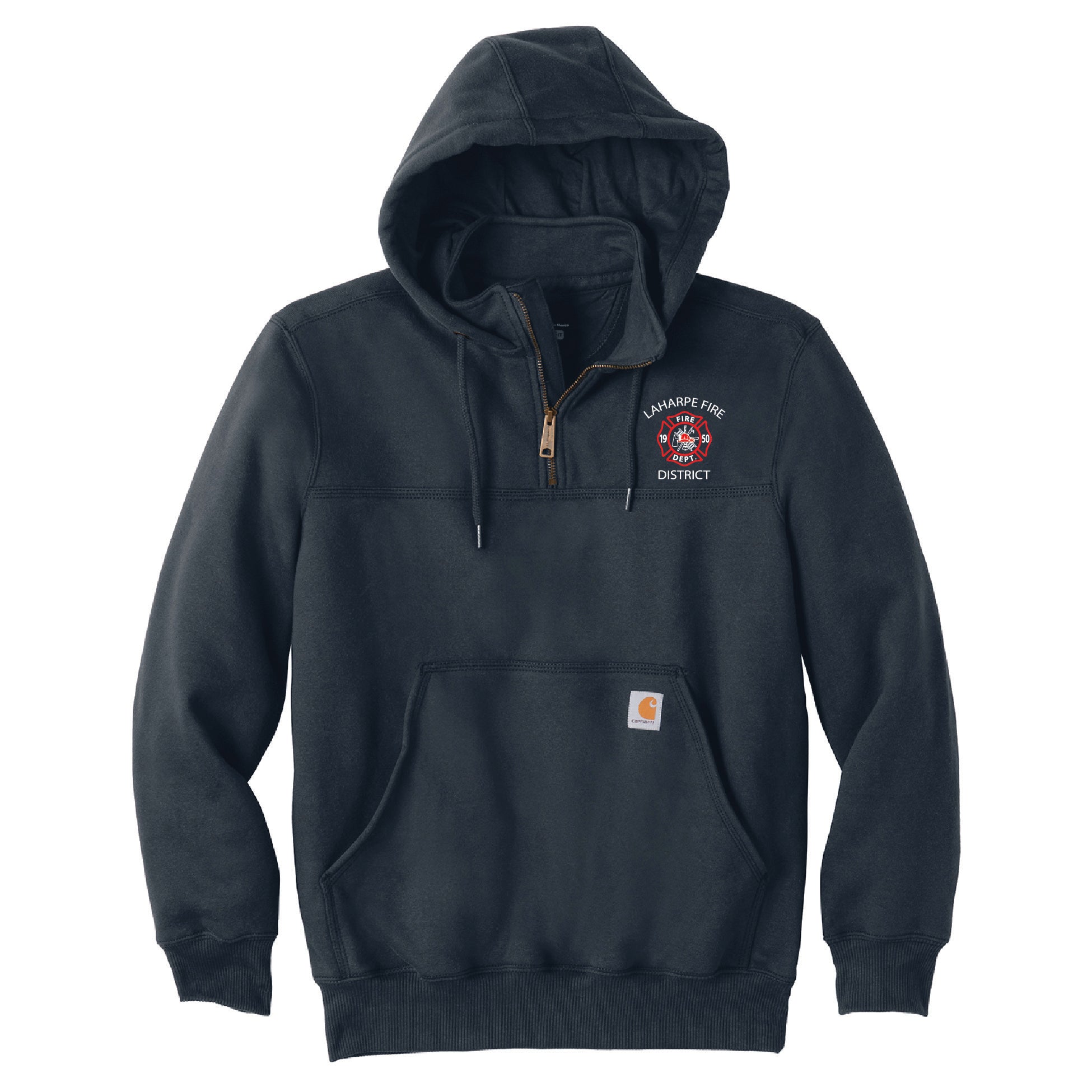 LaHarpe FD Carhartt 1/4 Zip Rain Defender