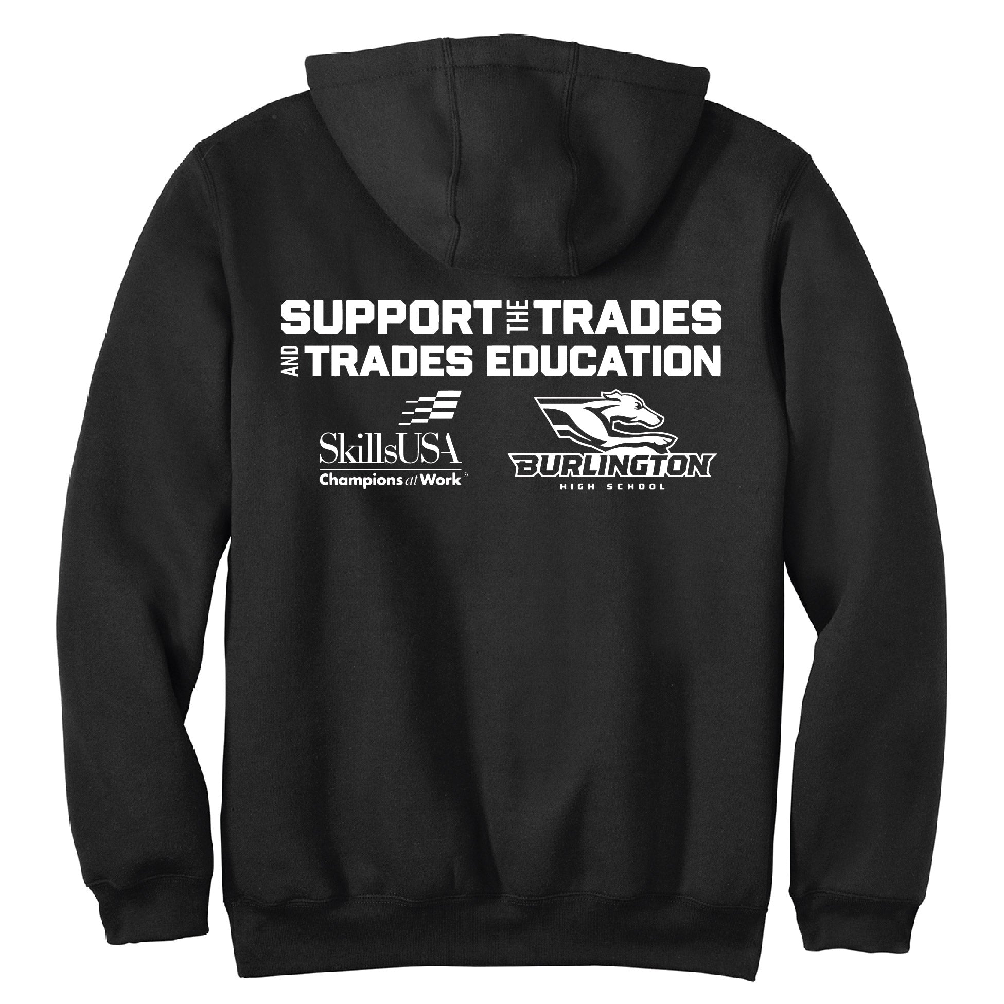 Burlington Support the Trades Carhartt Hood