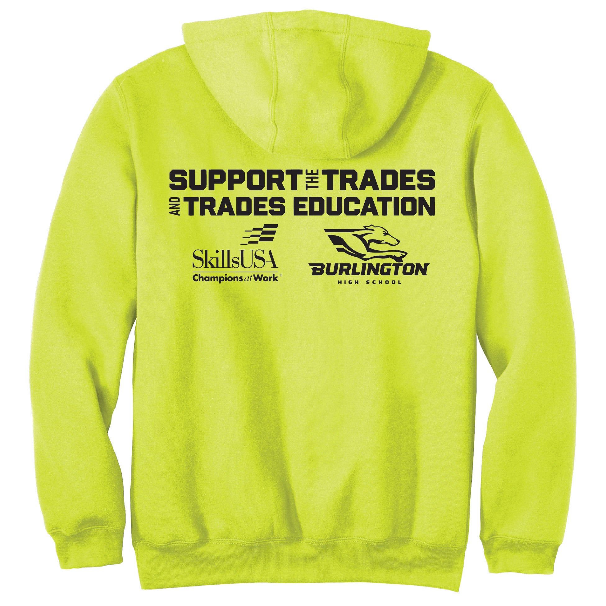 Burlington Support the Trades Carhartt Hood