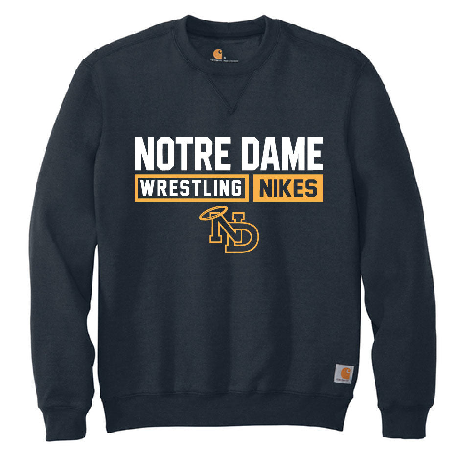 Nikes Wrestling 2026 Carhartt Crew Sweatshirt