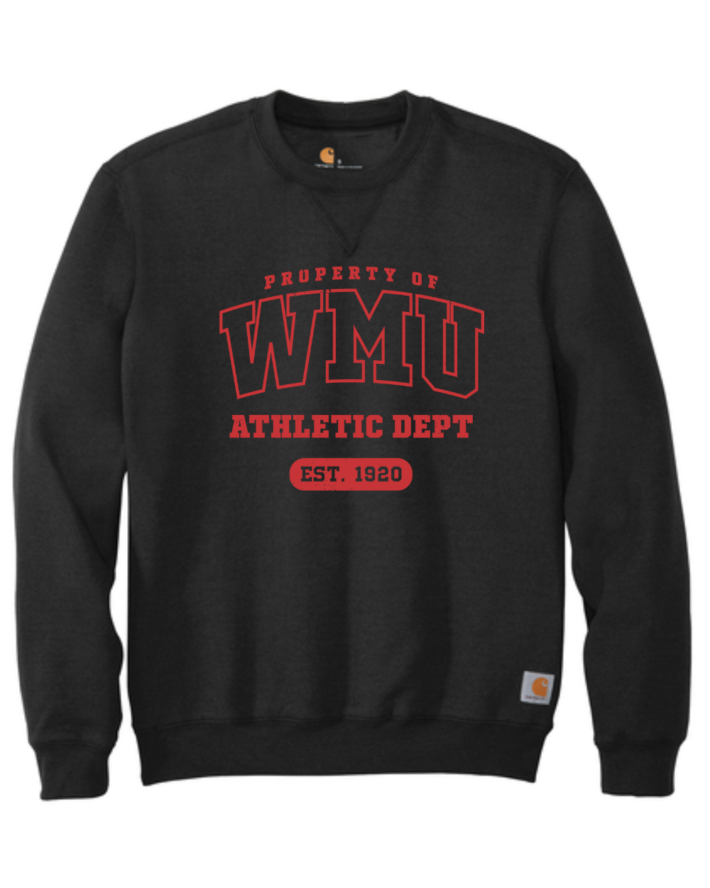 WMU Athletic Dept. Carhartt Crew Sweatshirt
