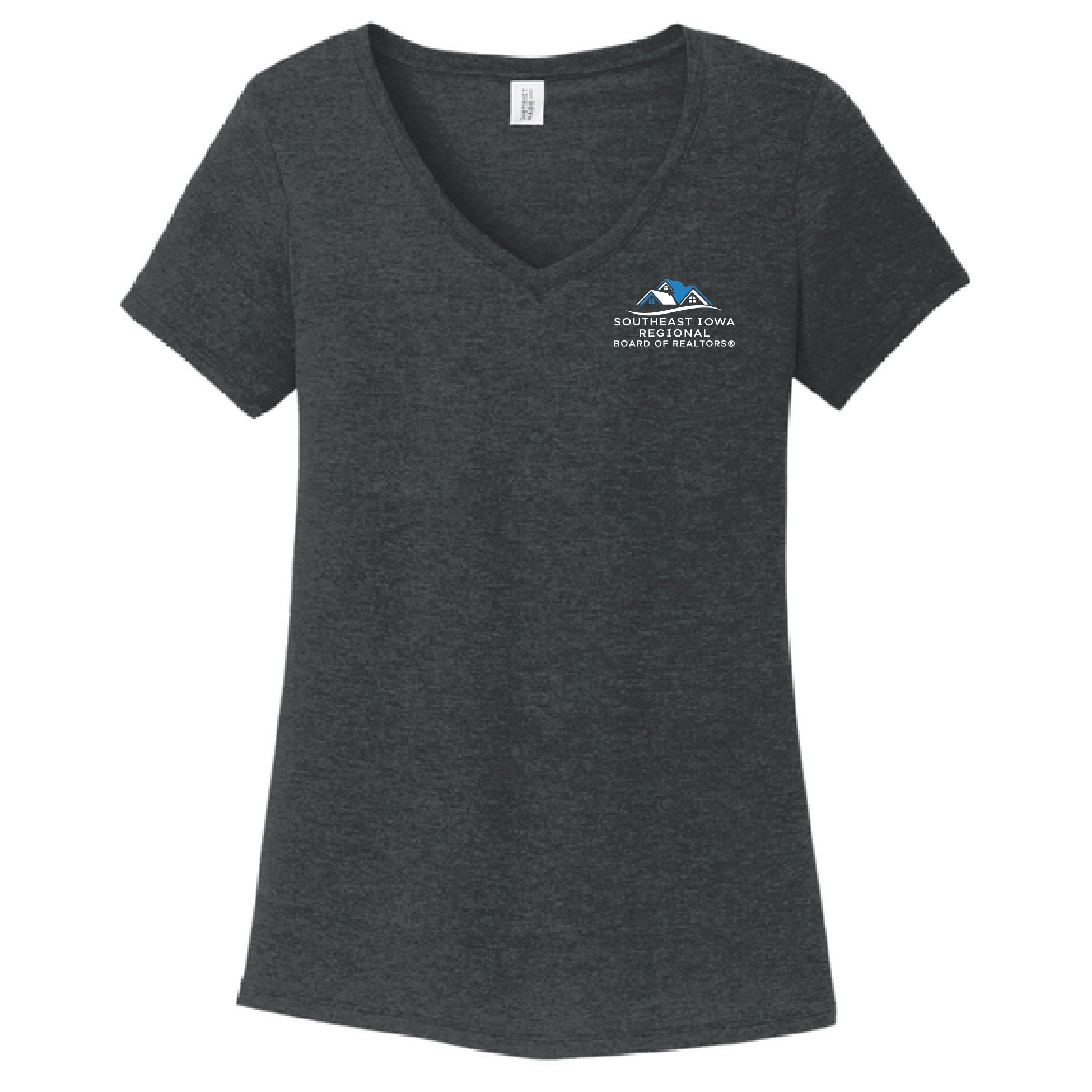SE IA Realtors Ladies Softstyle V-Neck T-Shirt