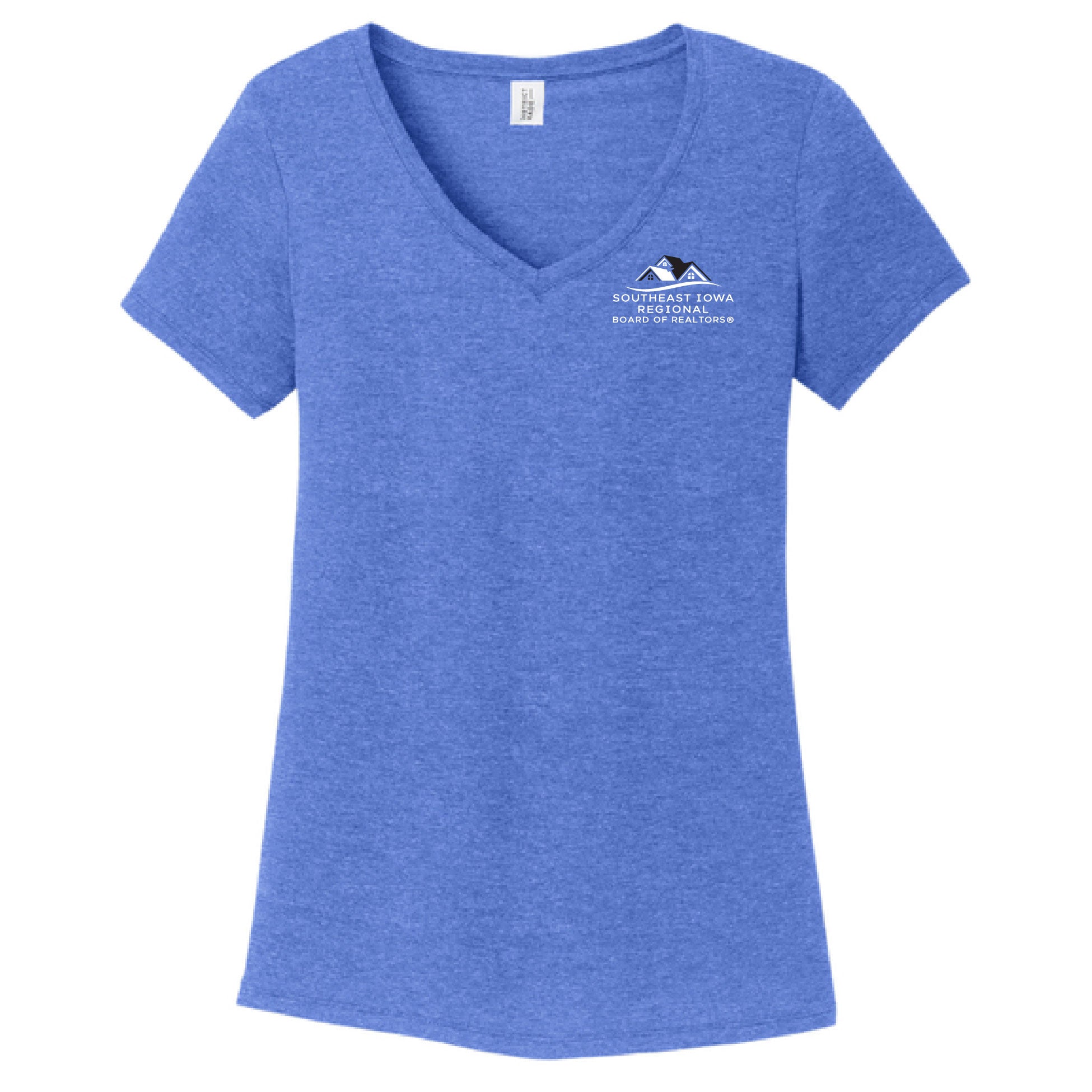 SE IA Realtors Ladies Softstyle V-Neck T-Shirt